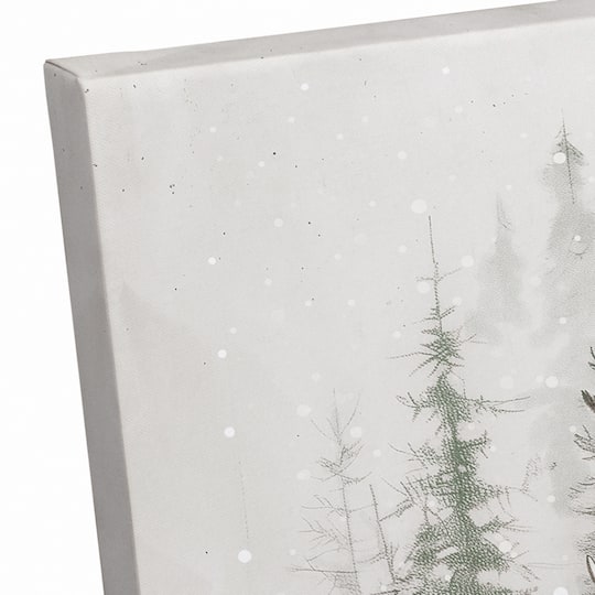 Winter Reindeer 16" x 20" Canvas Wall Art